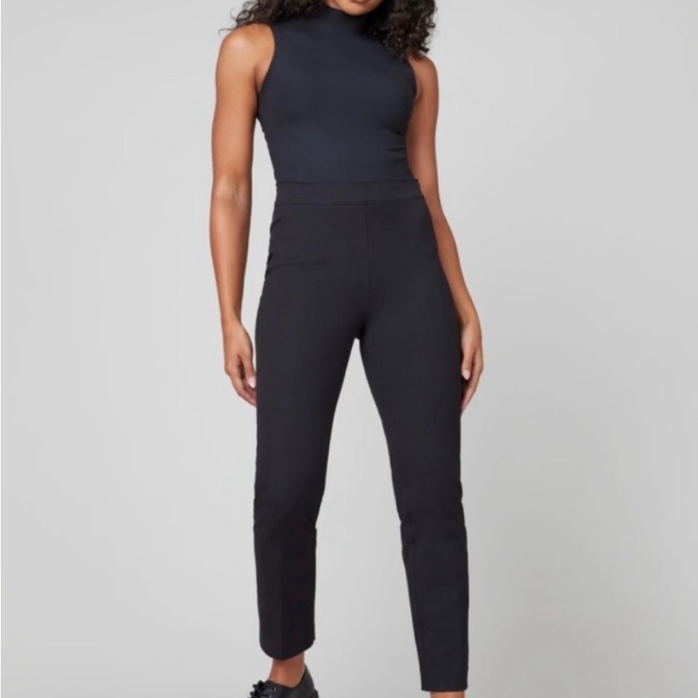 SPANX Women’s Black Straight Leg Pants Large
